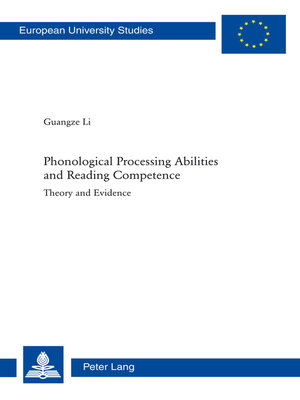 cover image of Phonological Processing Abilities and Reading Competence
